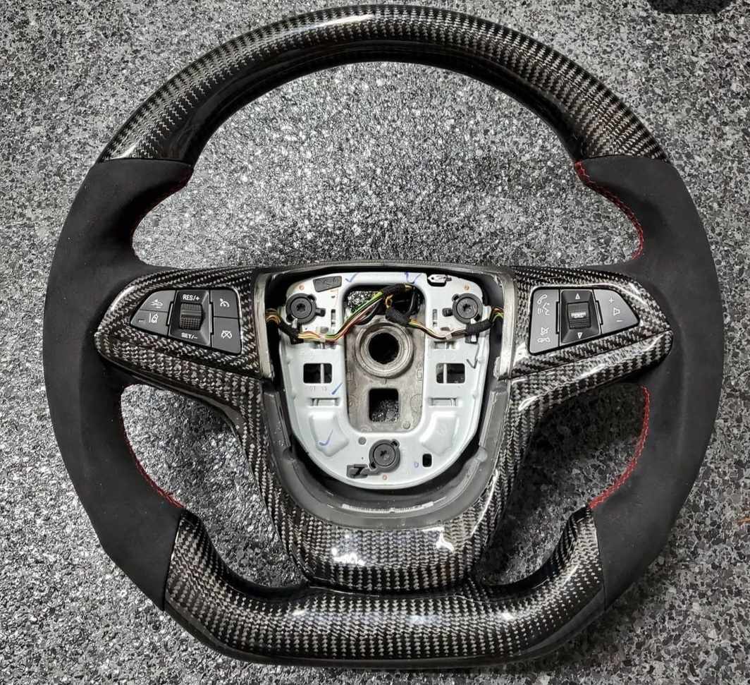 2014 - 2017 Chevy SS Sedan Custom Carbon Fiber Steering Wheel with options